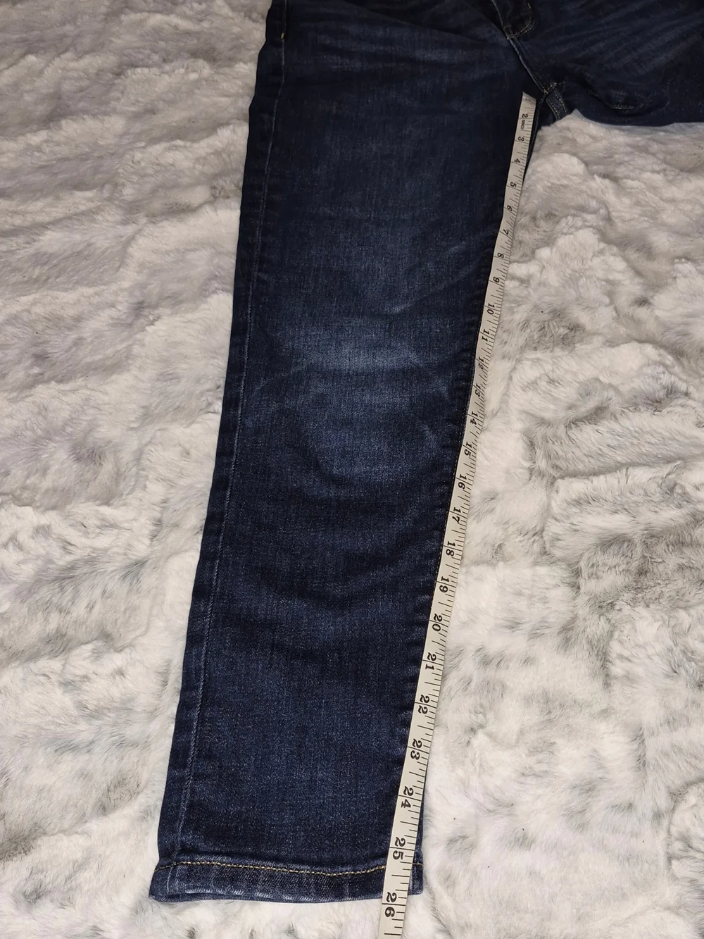 Banana Republic Dark Blue Cropped Ankle Jeans